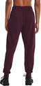 Under Armour Rival Fleece - Joggingbroek - Ultrazachte katoenmixfleece - Bordeaux rood