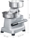 vidaXL - Hamburgerpersmachine - met - 500 - scheidingsbladen - 10 - cm - aluminium