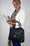 Gigi Fratelli Dames Leren Laptoptas 13.3 inch Romance Business ROM8013 Brandy