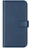 Selencia Galaxy S9 - Echt Lederen Bookcase - Ruimte voor 3 pasjes - Blauw