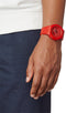 G-Shock GA-2100-4AER - Heren Horloge - 20 ATM waterdicht - Rood