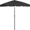 vidaXL - Strandparasol - 180x120 - cm - zwart