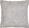 GLORIOSA - Sierkussen set van 2 - Lichtgrijs - 45 x 45 cm - Fluweel