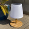 Lumisky Standy Mini Wood - Solar Tafellamp - Dimbaar - 25 cm (H)