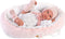 Llorens babypop Mimi met geluid en stoffen mand 42 cm