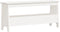 vidaXL - Halbankje - 100x28x45 - cm - massief - grenenhout - wit