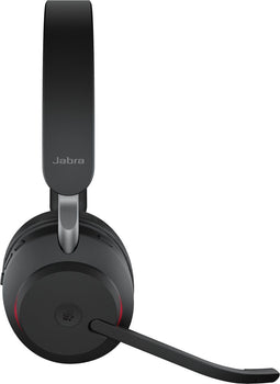 Jabra Evolve2 65 MS - Bluetooth Headset - noise isolating - zwart