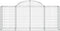 vidaXL - Schanskorven - 5 - st - gewelfd - 200x50x80/100 - cm - gegalvaniseerd - ijzer
