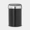 Brabantia Touch Bin - Prullenbak - 3 l - Soft-Touch sluiting - Matt Black