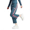 adidas Future Icons 3-Stripes Broek - Dames - Hoge taille - Turquoise - L