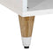 vidaXL - Salontafel - 80x50x40 - cm - massief - mangohout