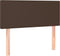 vidaXL - Hoofdbord - 80x5x78/88 - cm - kunstleer - bruin