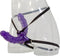 Pipedream Fetish Fantasy voorbinddildo Double Delight Strap On paars - 6 inch