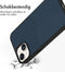 Accezz iPhone 14 - Back Cover - Premium Leather Card Slot - Donkerblauw