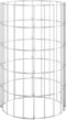 vidaXL - Gabion - paal - rond - Ø50x100 - cm - gegalvaniseerd - staal
