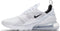 Nike Air Max 270 - Heren Sneakers - Maat 44 - White/Black-White