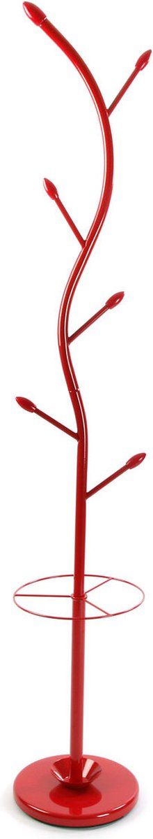 Klädhängare Versa Derby Rood Metaal Minimalist 30 x 185 x 30 cm