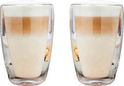 Hi Latte Macchiato Glazen - Transparant - 2 stuks