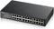 ZyXEL GS1100-24E v3 - Unmanaged Switch - 24x Gigabit Ethernet 1Gbps - 48Gbps bandbreedte