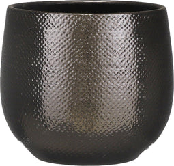 Mica Decorations Gabriel Bloempot - H20 x Ø25 cm - Keramiek - Brons