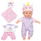 Babypop Colorbaby 21 x 32 x 9,5 cm 4 Stuks