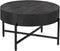 Salontafel Cooper - Salontafel zwart 80 cm - Ronde salontafel
