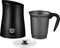 ECG NM 2255 Latte Art Black - Elektrische melkopschuimers - 65 °C - Verwarmingscapaciteit: 300 ml / voor opkloppen: 150 ml