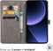 iMoshion Hoesje Geschikt voor Xiaomi 13T Pro / 13T Hoesje Met Pasjeshouder - iMoshion Mandala Bookcase - Grijs