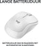 Logitech M240 - Draadloze Bluetooth Muis - Stille muis 90% minder klikgeluid - Wit