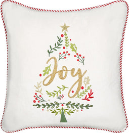 ECHEVERIA - Sierkussen - Wit - Fluweel