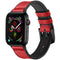 Echt lederen bandje voor de Apple Watch Series 1-9 / SE - 38/40/41 mm - Rood