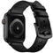 Echt lederen bandje voor de Apple Watch Series 1-9 / SE - 38/40/41 mm - Zwart