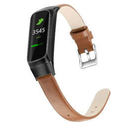 Echt lederen bandje voor de Samsung Galaxy Fit - Bruin