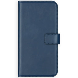 Echt Lederen Bookcase voor Huawei Mate 20 - Blauw