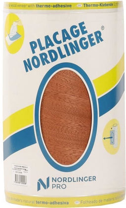 Echt mahoniefineer - NORDLINGER PRO - 0,25 x 2,50 m - Voorgelijmd
