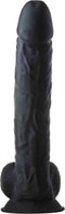 Echte liefde dubbele dichtheid xxl dildo 15 inch zwart