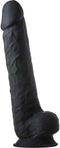 Echte liefde dubbele dichtheid xxl dildo 15 inch zwart