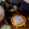 Echte Succulent groen in gele keramiek schaal - Ø12-14 cm - 5 cm - 1x Echeveria Pulidonis - kamerplant - vetplant