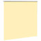 vidaXL - Rolgordijn - verduisterend - 145x130 - cm - stofbreedte - 141,6 - cm - geel