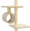 vidaXL - Kattenkrabpaal - met - sisal - krabpalen - 260 - cm - beige