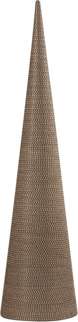 PTMD Deco Object Irhaa - 29x29x123 cm - Polyester - Taupe