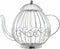 Capsulehouder DKD Home Decor Metaal (31 x 21 x 25 cm)