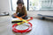 Hot Wheels - Track Builder Premium - Bochtenset met 90 graden bochten en rechte stukken