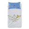 Set beddengoed HappyFriday Le Petit Prince Navire Multicolour Wieg voor baby's 2 Onderdelen
