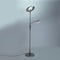 TRIO Leuchten Moderno - Vloerlamp met leeslamp - Dimbaar - H 195 cm - Staal