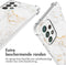iMoshion Hoesje Geschikt voor Samsung Galaxy A53 Hoesje Met Koord - iMoshion Design Hoesje met Koord - Wit / White Marble