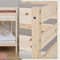ECO Comfort stapelbed 70x160 cm met lattenbodem, natuurlijk hout, ECO-gecertificeerd FSC-hout, Massief Grenenhout, Lak op Waterbasis, Gemaakt in de EU, 10 jaar Fabrieksgarantie