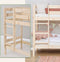 ECO Comfort stapelbed 90x200 cm met lattenbodem, natuurlijk hout, ECO-gecertificeerd FSC-hout, Massief Grenenhout, Lak op Waterbasis, Gemaakt in de EU, 10 jaar Fabrieksgarantie