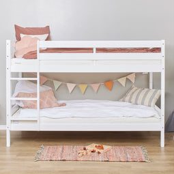 ECO Comfort stapelbed 90x200 cm met lattenbodem, wit