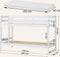 ECO Comfort stapelbed 90x200 cm met lattenbodem, wit